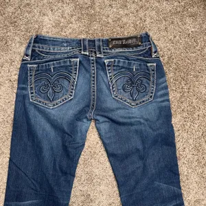 Rock‎ Revival Adele Straight Jeans Womens 28 Blue Excellent Embellished thumbnail 5
