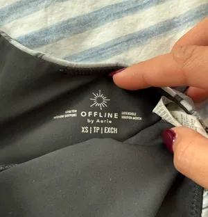 Aerie OFFLINE Sports Bra Stretch by Medium Support thumbnail 2
