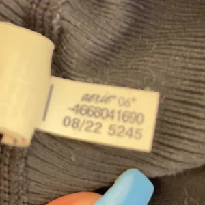 393 | OFFLINE by Aerie Goals Women Large High Rise Ribbed 7/8 Leggings Black‎ thumbnail 5