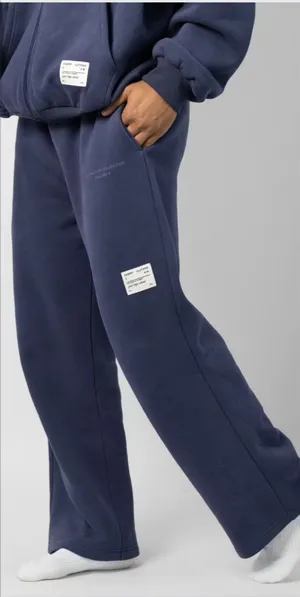 Comfrt Affirmation Straight Leg Sweatpants Size 3XL Midnight Blue Unisex thumbnail 1