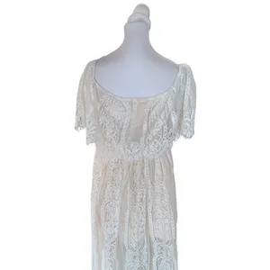 Baltic Born - NWT Caroline Flowy Bridal Maternity Friendly Lace Maxi Dress Sz M thumbnail 6