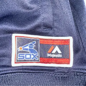 Majestic Women’s Navy and Red Chicago White Sox Logo Embroidered MLB Jacket-Sz M thumbnail 9