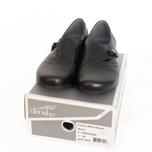 Dansko -‎ Franny Milled Nappa Leather Mary Jane Shoes thumbnail 3