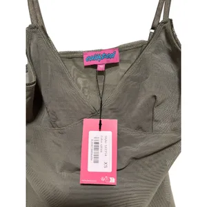 Edikted Green Sheer Mesh Camisole Tank Top XS thumbnail 5