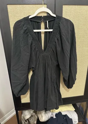 Free People Black Dress thumbnail 1