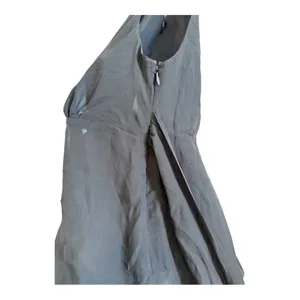 The Limited 100% Silk Gray Babydoll V Neck Tank Top Blouse Size Small thumbnail 3