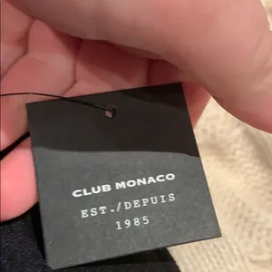 Black club Monaco work shirt thumbnail 3