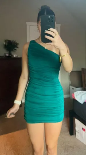 Lucy in the Sky One Shoulder Dress thumbnail 1