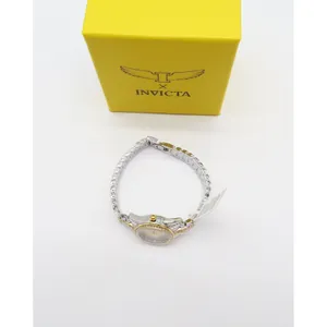 Invicta Wildflower Women's 32mm Two Tone Silver Gold Crystal Accented New In box thumbnail 7