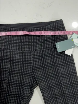 Lysse Black Plaid High-Rise Stretch Leggings thumbnail 7