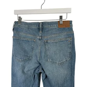Madewell Tall Mid Rise Perfect Vintage Jean Ainsdale Wash‎ Distressed Womens 26T thumbnail 7