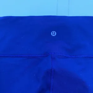 Lululemon Pants Womens 6 Blue High Rise Legging Yoga Athletic Stretch Activewear thumbnail 7
