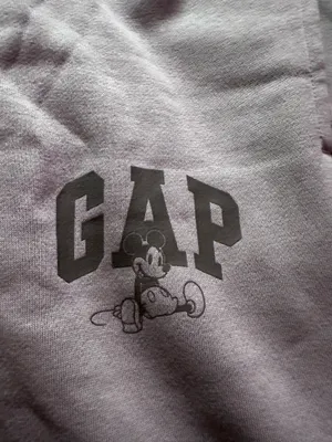 Gap X Disney Taupe Jogger Pants With Logo Size Xs thumbnail 2