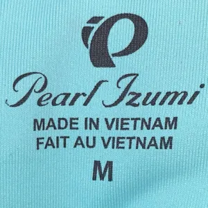Pearl‎ Izumi Running Shorts Medium Black Aqua Zip Pocket Athletic thumbnail 6