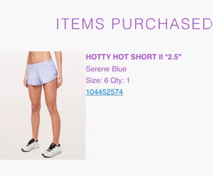 Hotty Hot Shorts Serene Blue thumbnail 4