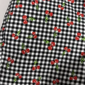 Bagatelle Collection Cherry Gingham Shorts Black White Red Check Size 4 NWT‎ thumbnail 3