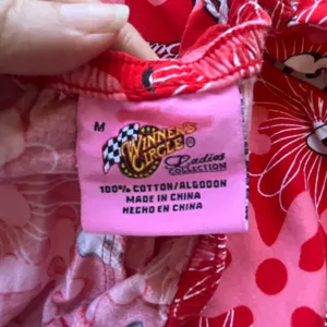Vtg Y2K NASCAR Dale Earnhardt Jr Womens Lounge Pants Sz M Budweiser Floral #8 thumbnail 8
