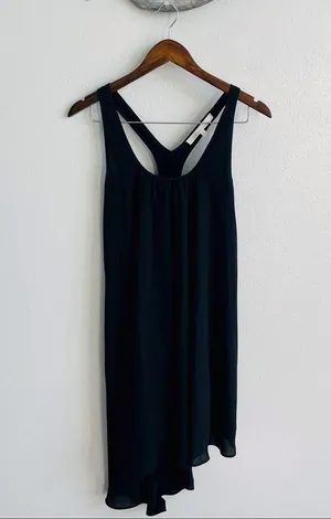 Revolve Lovers + Friends Black Love Potion Chiffon Dress thumbnail 4