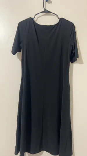 Susan Graver Women's Black A-Line Dress Small thumbnail 2