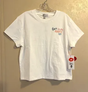 NWT Wildfox Get Your Mahj On Tee sz M thumbnail 1