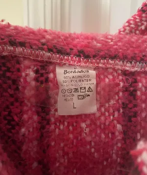 Drug Rug Hoodie Pink Size L thumbnail 2