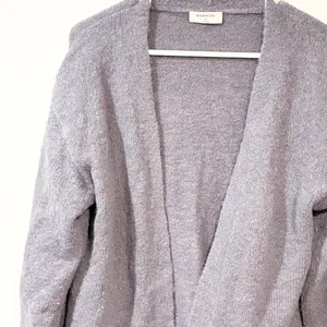 Babaton Light Purple Mohair Alpaca‎ Blend Open Front Sweater Cardigan Medium thumbnail 2