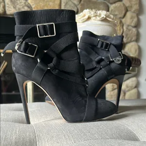 DSQUARED2 Parachute Mobile Ankle Boots Size 38 Black thumbnail 12