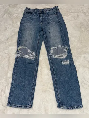 american eagle mom jeans thumbnail 1