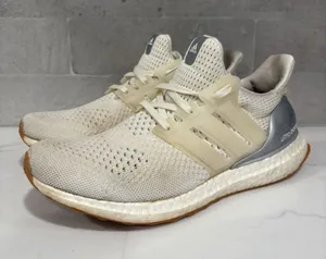 Adidas Womens Ultraboost 1.0 Off White Running Shoes Sneakers Size 8 thumbnail 1