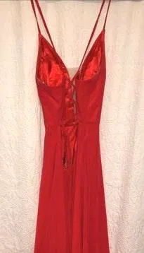 Faviana Red Prom Dress thumbnail 6