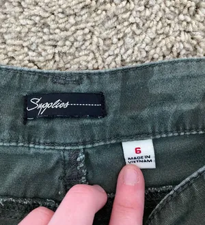 Camo Cargo pants Green Size 6 thumbnail 3