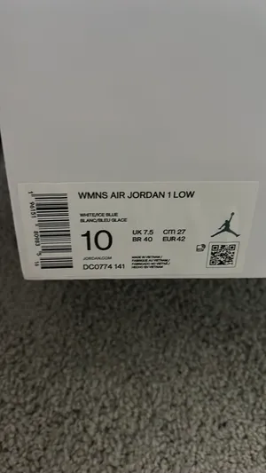 Jordan 1 Low White Ice Blue thumbnail 3