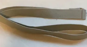 Sophisticated Cream and Silver Belt for Timeless Style thumbnail 1