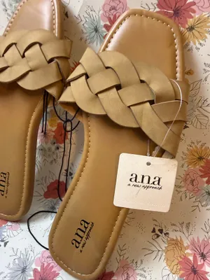 a.n.a Braided Tan Sandals thumbnail 2