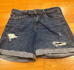 Old navy women’s distressed jeans shorts size 4 . thumbnail 1