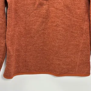 Patagonia Better Sweater 1/4 Zip Pullover Burnt Orange Heather Womens Medium‎ thumbnail 9