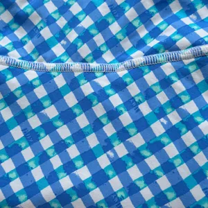 Lilly Pulitzer Blue & White Gingham Mini Skirt thumbnail 10
