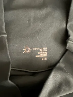 Aerie OFFLINE Real Me Crossover Leggings Dark Green thumbnail 2