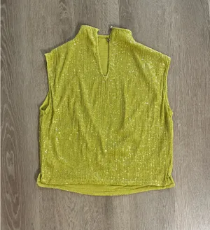 Anthropologie Sequin Top  thumbnail 4