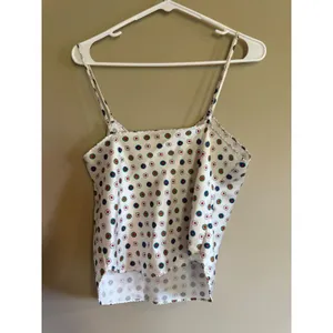 Vintage Teddy Silky Satin‎ Camisole and Tap Shorts Set Medallion Print Large thumbnail 2