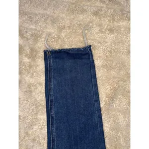Madewell classic medium wash skinny frayed hem denim overalls Size XXS thumbnail 9