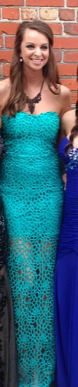 Teal Dress Blue thumbnail 2
