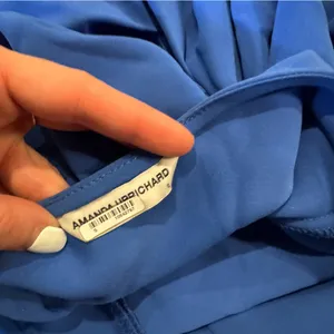 Amanda Uprichard Royal Blue Samba Dress thumbnail 7