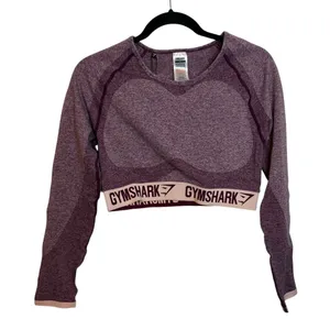 Nwt Gymshark Dark Ruby Flex Crop Top thumbnail 1