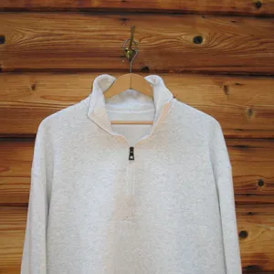 NWOT Zyia Gray Pullover Sweatshirt thumbnail 4
