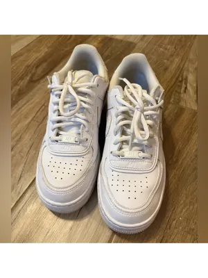 Nike Air Force 1 Shadow White Running Shoes thumbnail 5