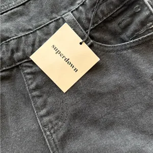 superdown‎ Charcoal Denim Overall Shorts thumbnail 3
