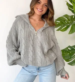 Grey Bandit Let’s Cuddle Sweater thumbnail 1