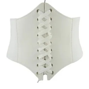 Corset Belt White New S M L thumbnail 3