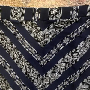 Xhilaration Pull-On Elastic Waist Bohemian Navy & White Shorts thumbnail 3